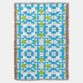 Stilvolles Puzzle Piece Muster Decke (Vorderseite Vertikal)
