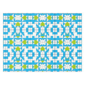 Stilvolles Puzzle Piece Muster Tischdecke (Vorderseite (Horizontal))