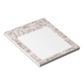 Stilvolles Red Watercolor-Muster Notizblock (angewinkelt)