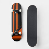 Stilvolles Retro-Grafik-Design Skateboard (Vorderseite)