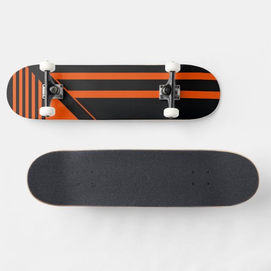Stilvolles Retro-Grafik-Design Skateboard (Horizontal)