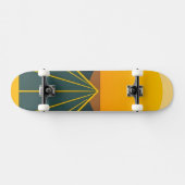 Stilvolles Retro-Grafik-Design Skateboard (Horizontal)