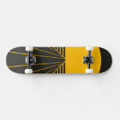 Stilvolles Retro-Grafik-Design Skateboard (Horizontal)