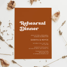 Stilvolles Retro-Probe-Dinner