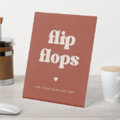 Stilvolles Retro Terracotta auf dem Monte Tamaro Sockelschild (In SItu)