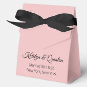 Stilvolles Rosa Geschenkschachtel (Vorderseite)