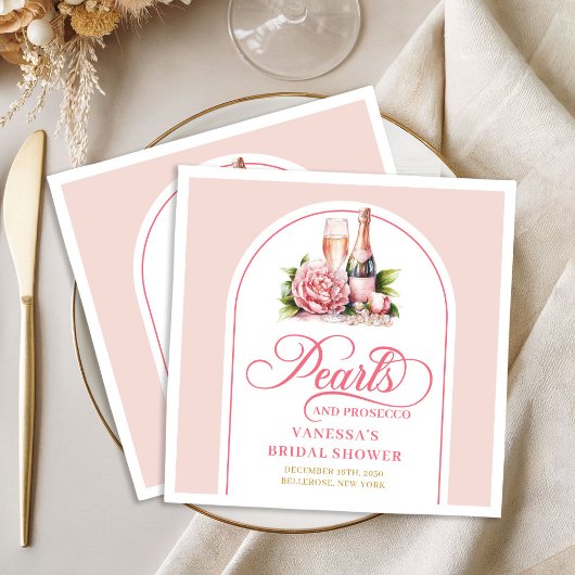 Stilvolles Rosa Gold Perlen Dusche Handtuch Design Serviette
