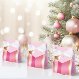 Stilvolles Rosa und Metallics Geschenkschachtel