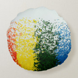 Stilvolles Rundkissen für Ihr Sofa Rundes Kissen