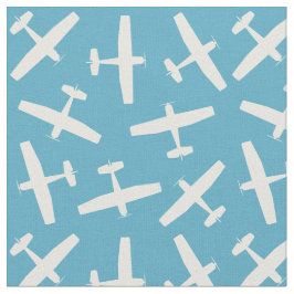 Stilvolles Schlichtes Muster Retro Blau Stoff