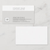 Stilvolles Schlichtes Unternehmen Schlicht Moderne Visitenkarte (Vorne/Hinten)