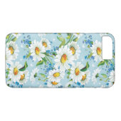 Stilvolles schönes helles Blumenmuster 2 Case-Mate iPhone Hülle (Rückseite (Horizontal))