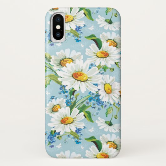 Stilvolles schönes helles Blumenmuster 2 Case-Mate iPhone Hülle (Rückseite)