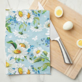 Stilvolles schönes helles Blumenmuster 2 Geschirrtuch (Viertel Falte)