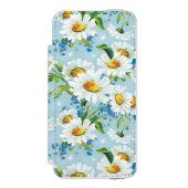 Stilvolles schönes helles Blumenmuster 2 Incipio iPhone Geldbeutel-Hülle (Folio Vorderseite)