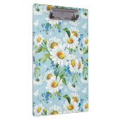 Stilvolles schönes helles Blumenmuster 2 Klemmbrett (Rechts)