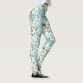 Stilvolles schönes helles Blumenmuster 2 Leggings (Rechts)