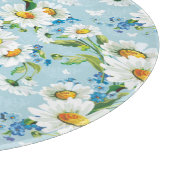 Stilvolles schönes helles Blumenmuster 2 Schneidebrett (Ecke)