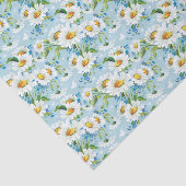 Stilvolles schönes helles Blumenmuster 2 Seidenpapier (Ausschnitt)