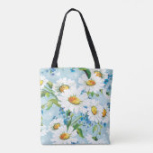 Stilvolles schönes helles Blumenmuster 2 Tasche (Rückseite)