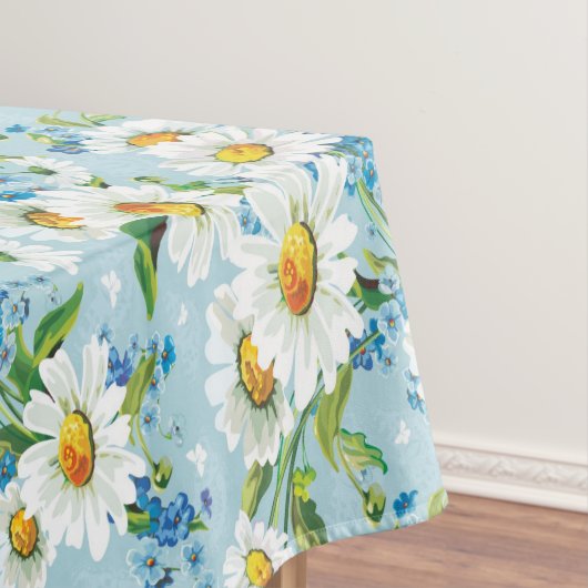 Stilvolles schönes helles Blumenmuster 2 Tischdecke (Beispiel)