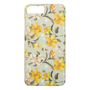 Stilvolles schönes helles Blumenmuster Case-Mate iPhone Hülle