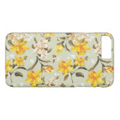 Stilvolles schönes helles Blumenmuster Case-Mate iPhone Hülle (Rückseite (Horizontal))