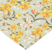 Stilvolles schönes helles Blumenmuster Kurzer Tischläufer (Ecke)