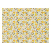 Stilvolles schönes helles Blumenmuster Tischdecke (Vorderseite (Horizontal))