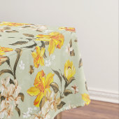 Stilvolles schönes helles Blumenmuster Tischdecke (Beispiel)