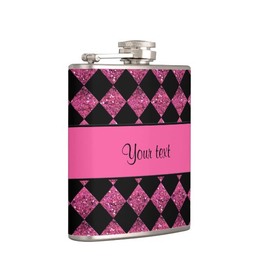 Stilvolles schwarzes u. heißes flachmann (Rechts)