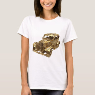 Stilvolles Silber ABSTRACTE KUNST Künstlerisches M T-Shirt