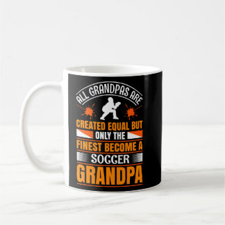 Stilvolles Soccer-Opa-Shirt Kaffeetasse
