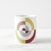 Stilvolles Spiraldesign Kaffeetasse (Mittel)