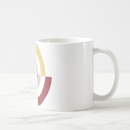 Stilvolles Spiraldesign Kaffeetasse (Rechts)