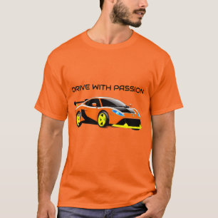 Stilvolles Sportwagen-Design und moderne Ästhetik T-Shirt