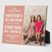 Stilvolles Sweet Sister's Foto Fotoplatte (Seite)