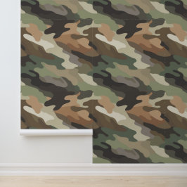 Stilvolles Tarnmuster-Hintergrundbild für Zuhause Tapete