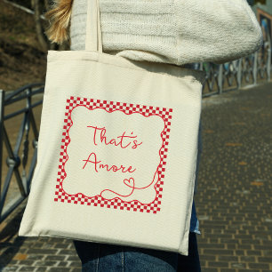 Stilvolles 'That's Amore' italienisch gestaltetes  Tragetasche