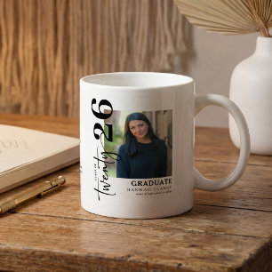 Stilvolles Twenty26 Foto-Abschluss-Andenken-Gesche Kaffeetasse