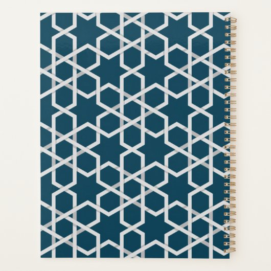 Stilvolles und modernes Notebook - elegant eingeri Planer (Rückseite)