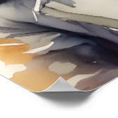 Stilvolles Visitenkarten-Poster, Filmstar Cat Poster (Ecke)