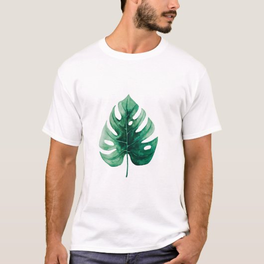 Stilvolles Wasserfarben T-Shirt (Vorderseite)