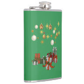 Stilvolles Weihnachten  Flachmann (Rechts)