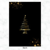 Stilvolles Weihnachtsabend-Party Einladung