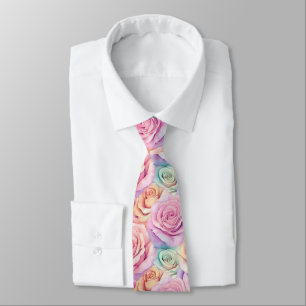 Stilvolles Weihnachtsgeschenk für Männer Rose Krawatte