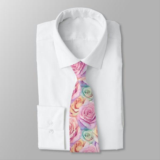 Stilvolles Weihnachtsgeschenk für Männer Rose Krawatte (Gebunden)