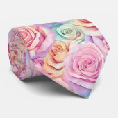 Stilvolles Weihnachtsgeschenk für Männer Rose Krawatte (Gerollt)
