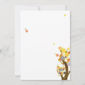 Stilvolles Whimsical Trees Retirement Party Einladung (Rückseite)