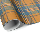 Stilvolles Winter Kariert Tartan Geschenkpapier (Rolleneckpunkt)